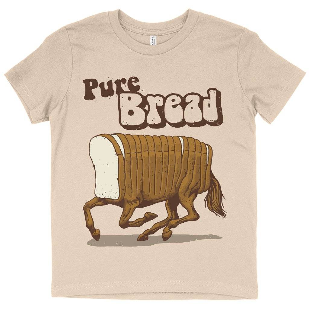 61200-494003.jpeg Kids' Pure Bread T-Shirt - Funny T-Shirts Kids & Baby Kids' Clothing Color : White|Natural|Black