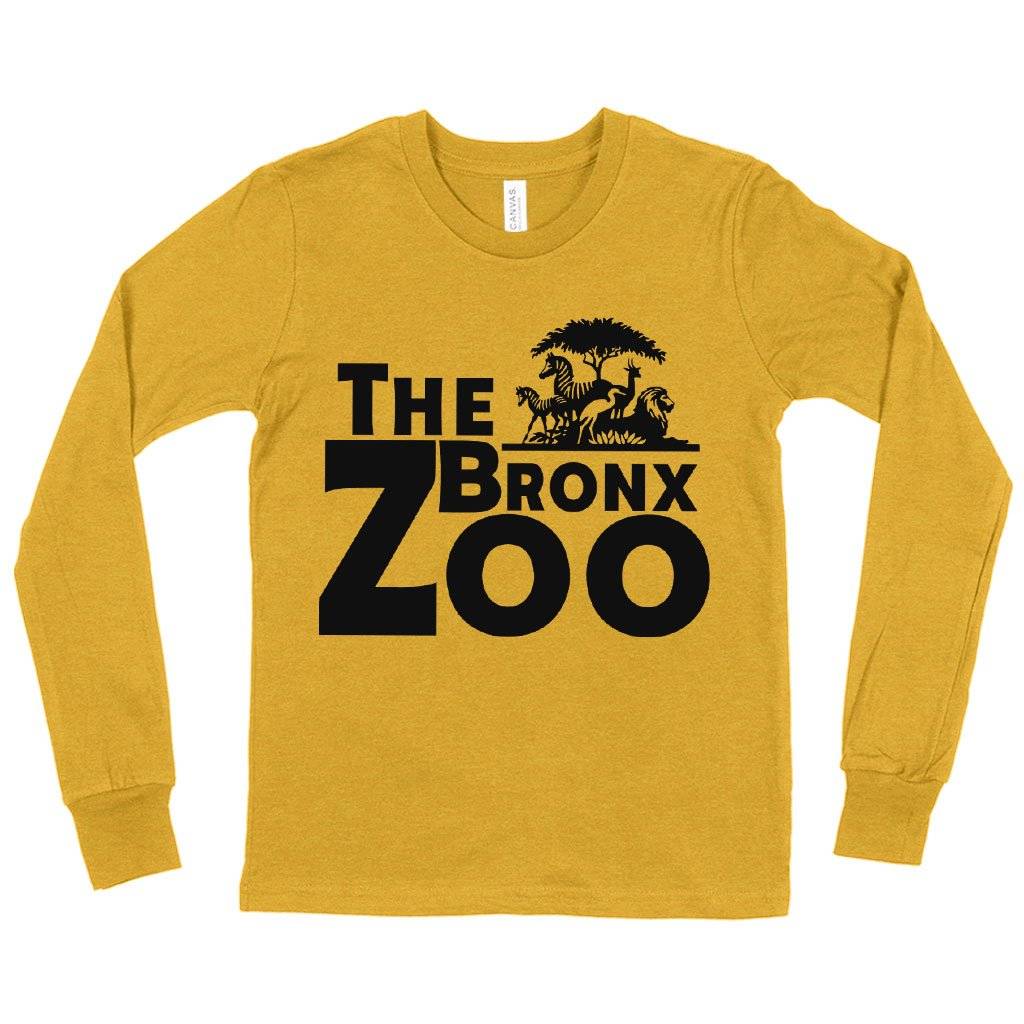 61288-a3529c.jpeg Kids' The Bronx Zoo Long Sleeve T-Shirt - Bronx Zoo Gift Kids & Baby Kids' Clothing Color : White|Heather Yellow Gold|Black