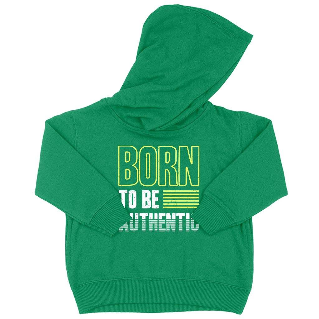 61669-65df2f.jpeg Toddler Born to Be Authentic Hoodie - Authentic Vintage Hoodies Kids & Baby Toddler Clothing Color : Black|Kelly|Turquoise