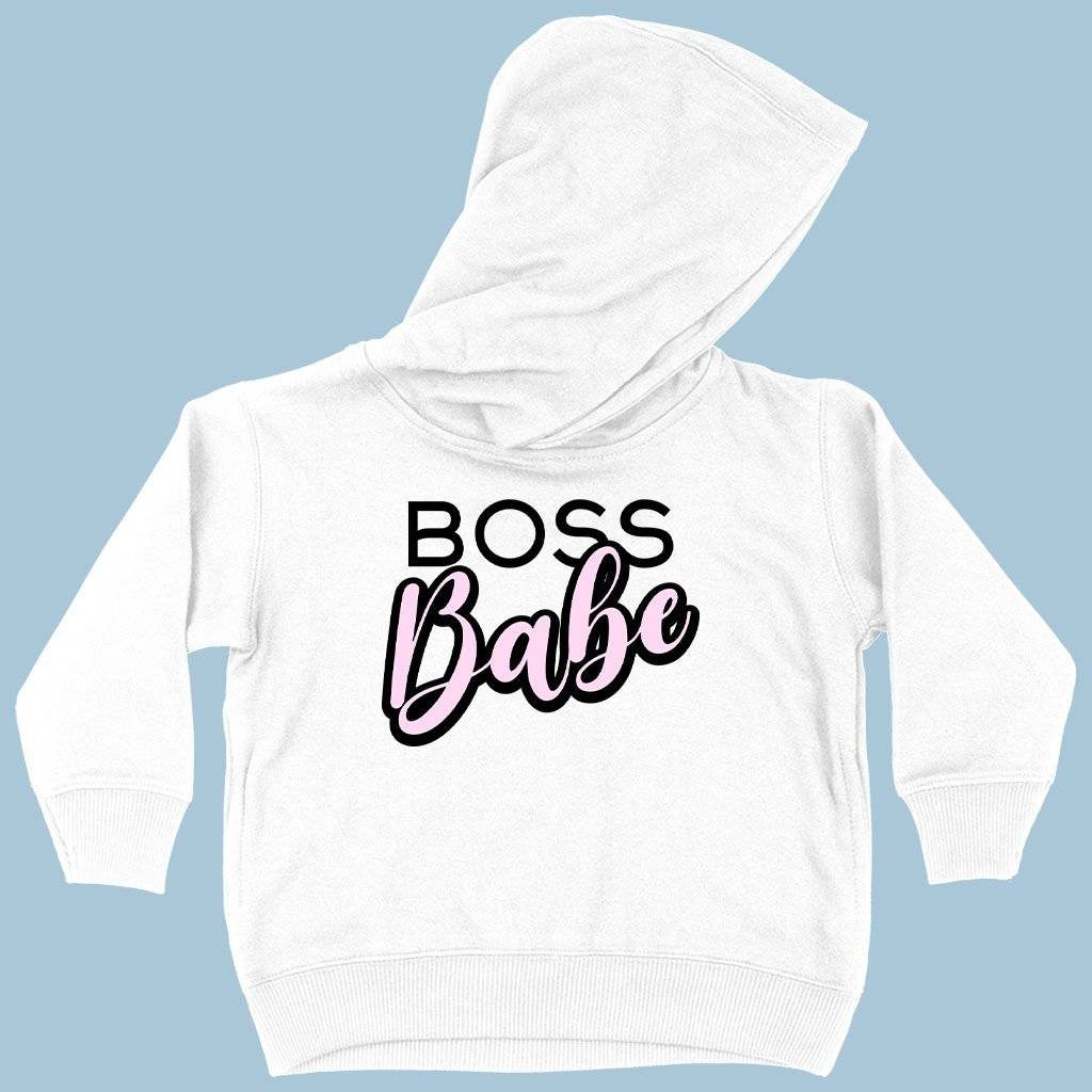 61677-24baaa.jpeg Toddler Boss Babe Graphic Hoodie Kids & Baby Toddler Clothing Color : Black|White|Pink