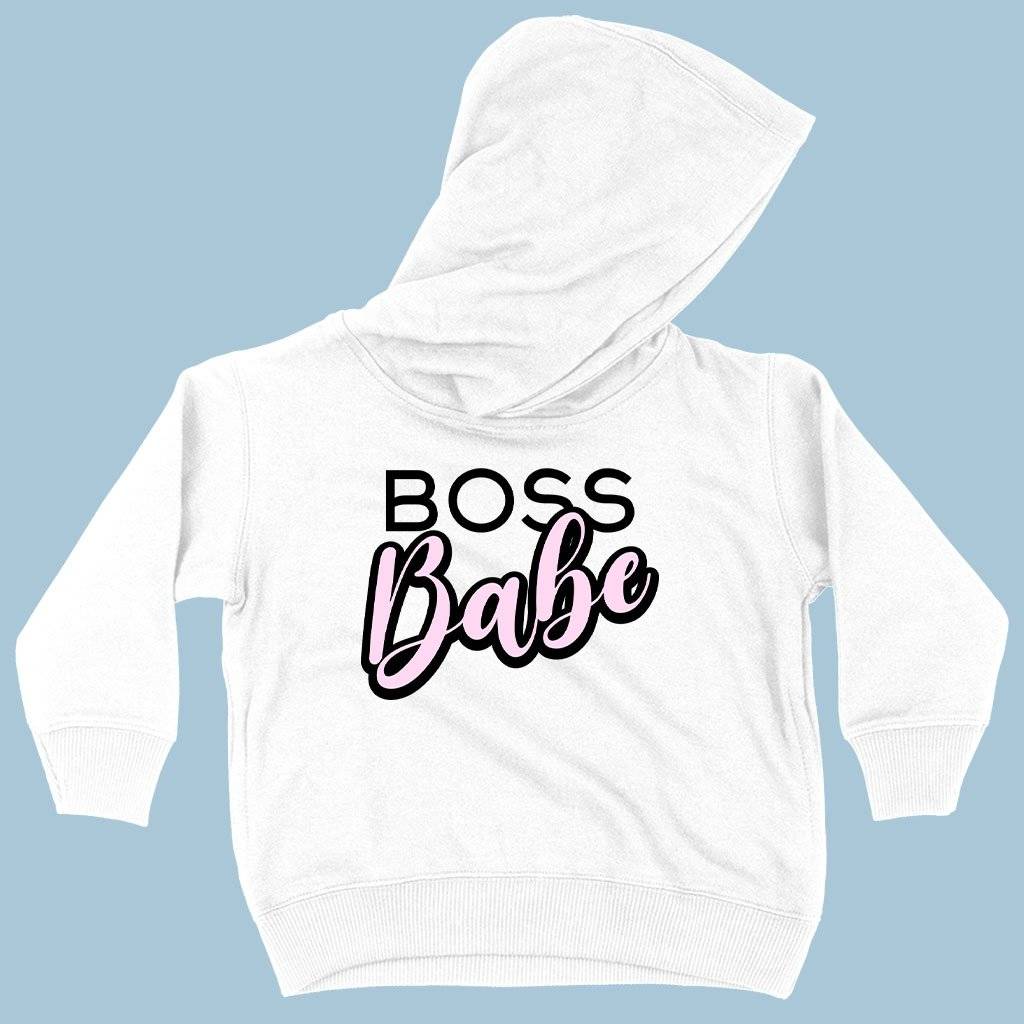 61677-35654c.jpeg Toddler Boss Babe Graphic Hoodie Kids & Baby Toddler Clothing Color : Black|White|Pink
