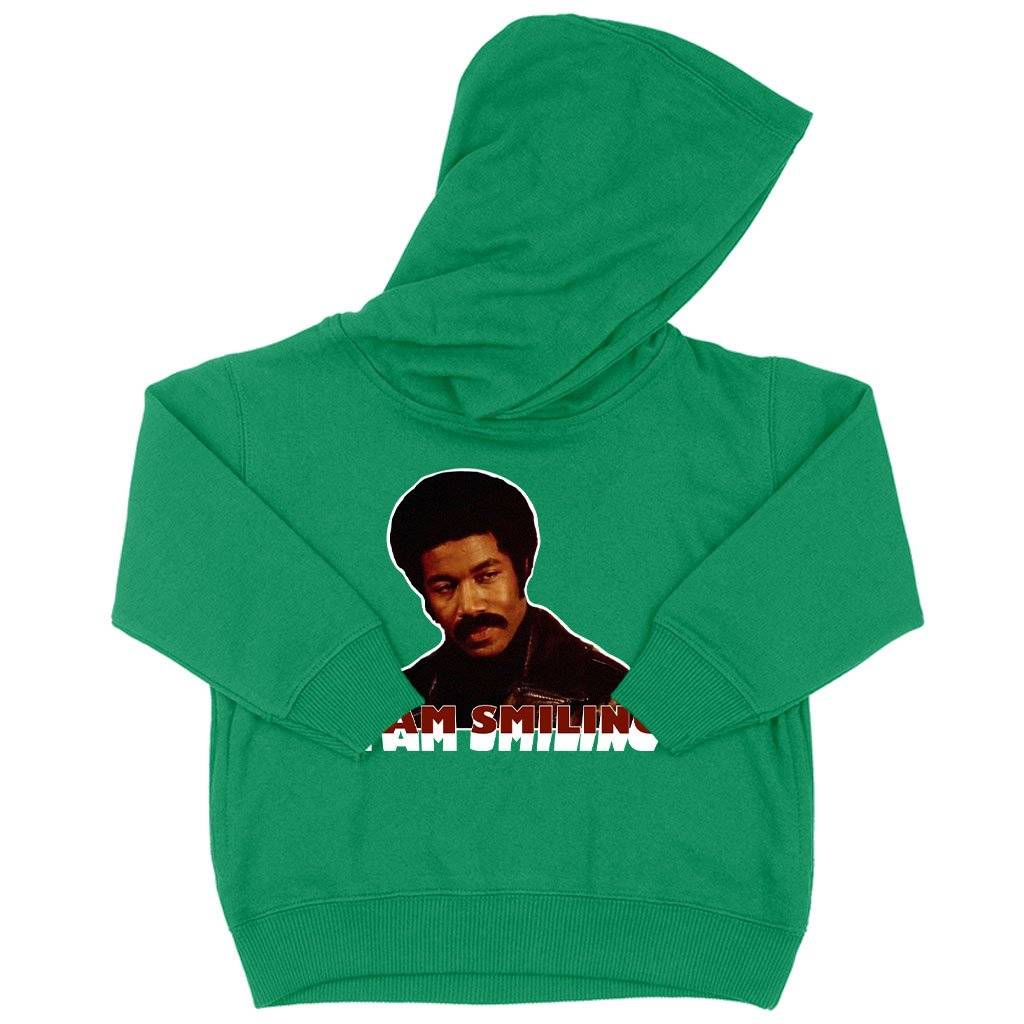 61680-55ca7f.jpeg Toddler I Am Smiling Hoodie - Black Dynamite Funny Hoodie Kids & Baby Toddler Clothing Color : Kelly|White|Pink