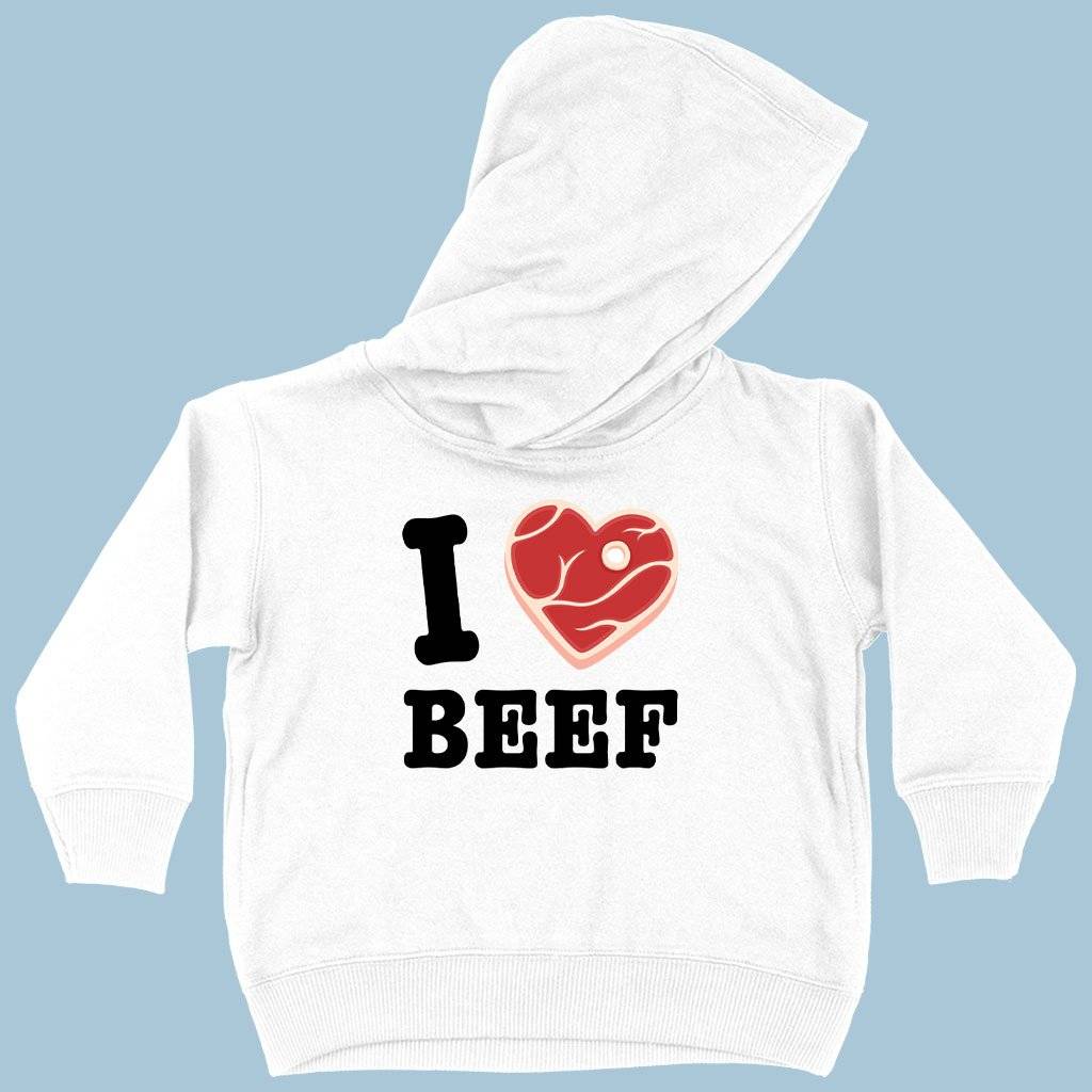 61683-658d8c.jpeg Toddler I Love Beef Hoodie Kids & Baby Toddler Clothing Color : Kelly|Black|White