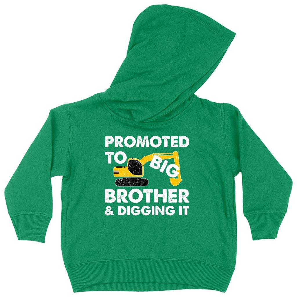 61692-16f1dd.jpeg Toddler Promoted to Big Brother Hoodie - Big Brother Hoodie Announcement - Pregnancy Announcement Hoodies Kids & Baby Toddler Clothing Color : Red|Kelly|Turquoise