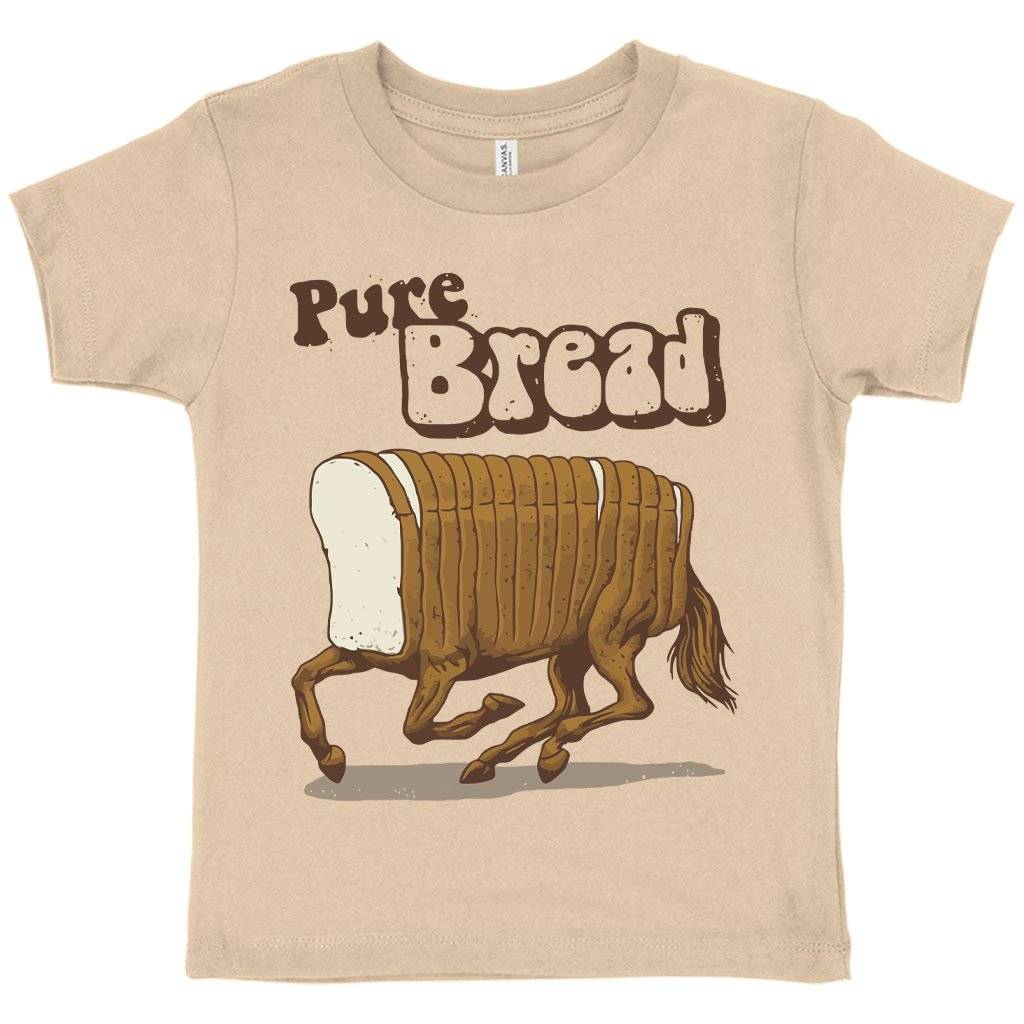 61766-5e2fad.jpeg Toddler Pure Bread T-Shirt - Funny T-Shirts Kids & Baby Toddler Clothing Color : Athletic Heather|Heather Dust|Heather Columbia Blue