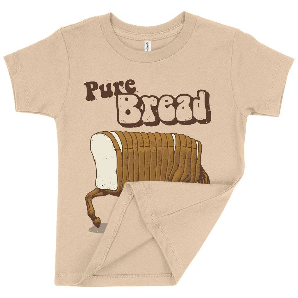 61766-b2dabd.jpeg Toddler Pure Bread T-Shirt - Funny T-Shirts Kids & Baby Toddler Clothing Color : Athletic Heather|Heather Dust|Heather Columbia Blue