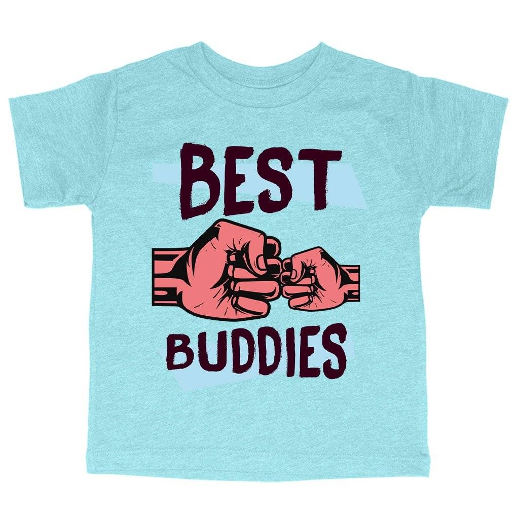 61768-824e54.jpeg Triblend Toddler Best Buddies T-Shirt - Best Friend Tee Shirts Kids & Baby Toddler Clothing Color : Ice Blue Triblend|Olive Triblend|Peach Triblend