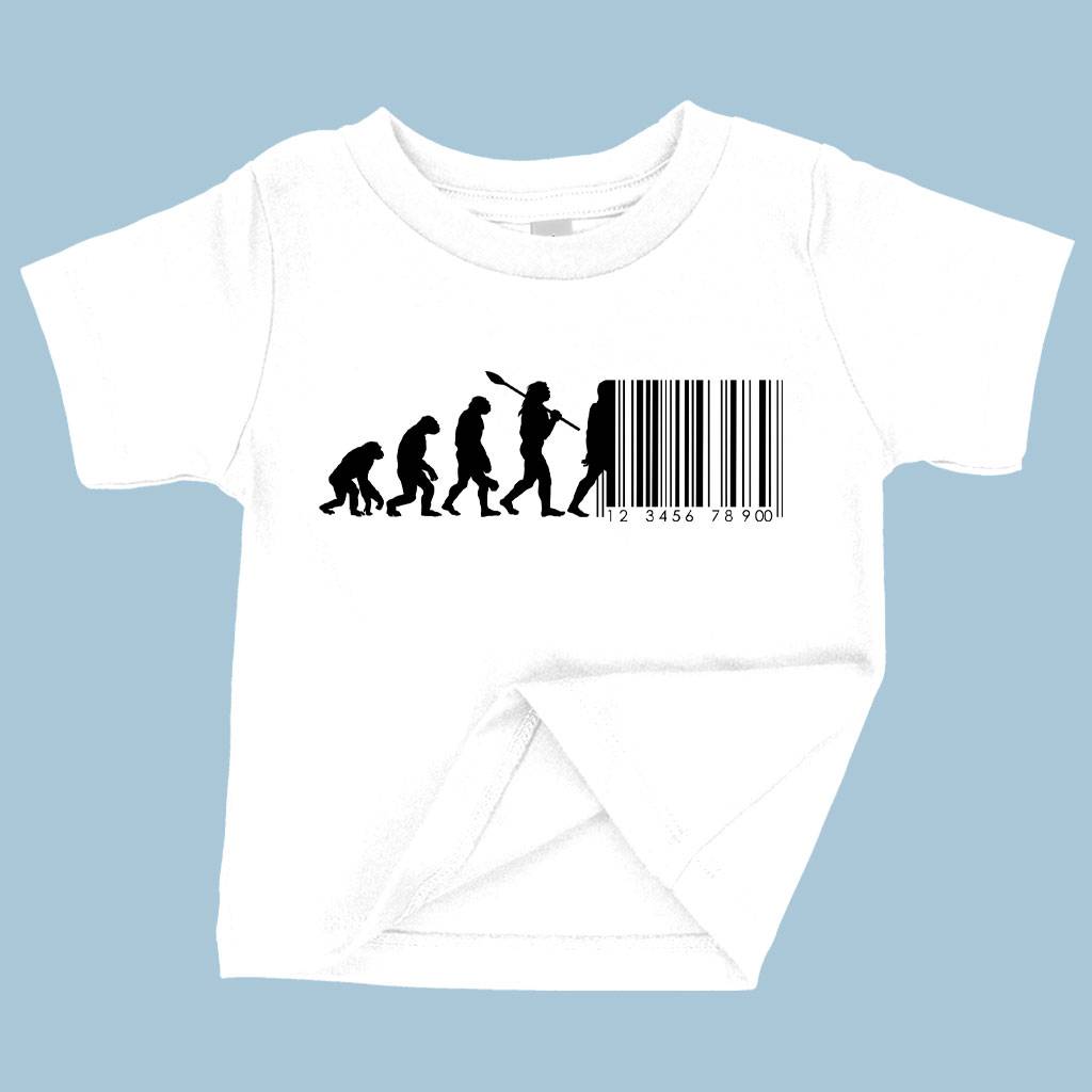 62181-998497.jpeg Baby Human Barcode T-Shirt Baby Clothing Kids & Baby Color : Yellow|White|Athletic Heather