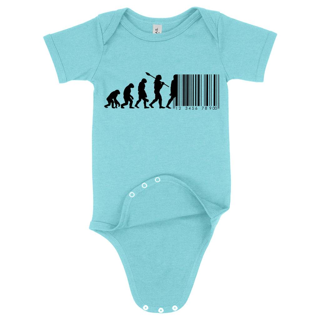 62182-e06fdb.jpeg Baby Human Barcode Onesie Baby Clothing Kids & Baby Color : Peach Triblend|Ice Blue Triblend|Gray Triblend