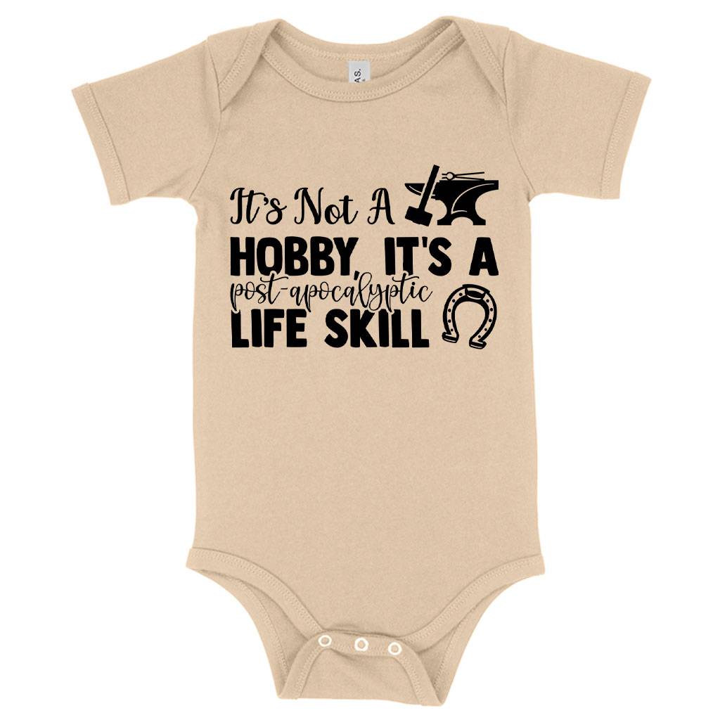 62198-f8f8bf.jpeg Baby Jersey It’s Not a Hobby Onesie - Funny Blacksmith Onesie Baby Clothing Kids & Baby Color : Asphalt|Heather Dust|Yellow