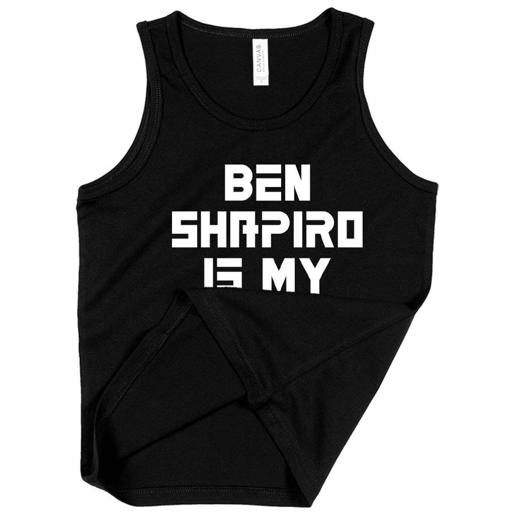 62262-473280.jpeg Kids' Ben Shapiro Is My Hero Tank - Ben Shapiro Tank - Ben Shapiro Merchandise Kids & Baby Kids' Clothing Color : Black|White|Neon Blue