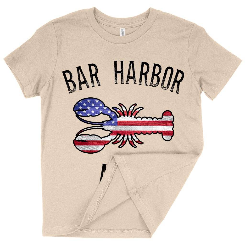 62660-96048c.jpeg Kids' Bar Harbor Maine T-Shirt - Bar Harbor Clothing Kids & Baby Kids' Clothing Color : Natural|Mustard