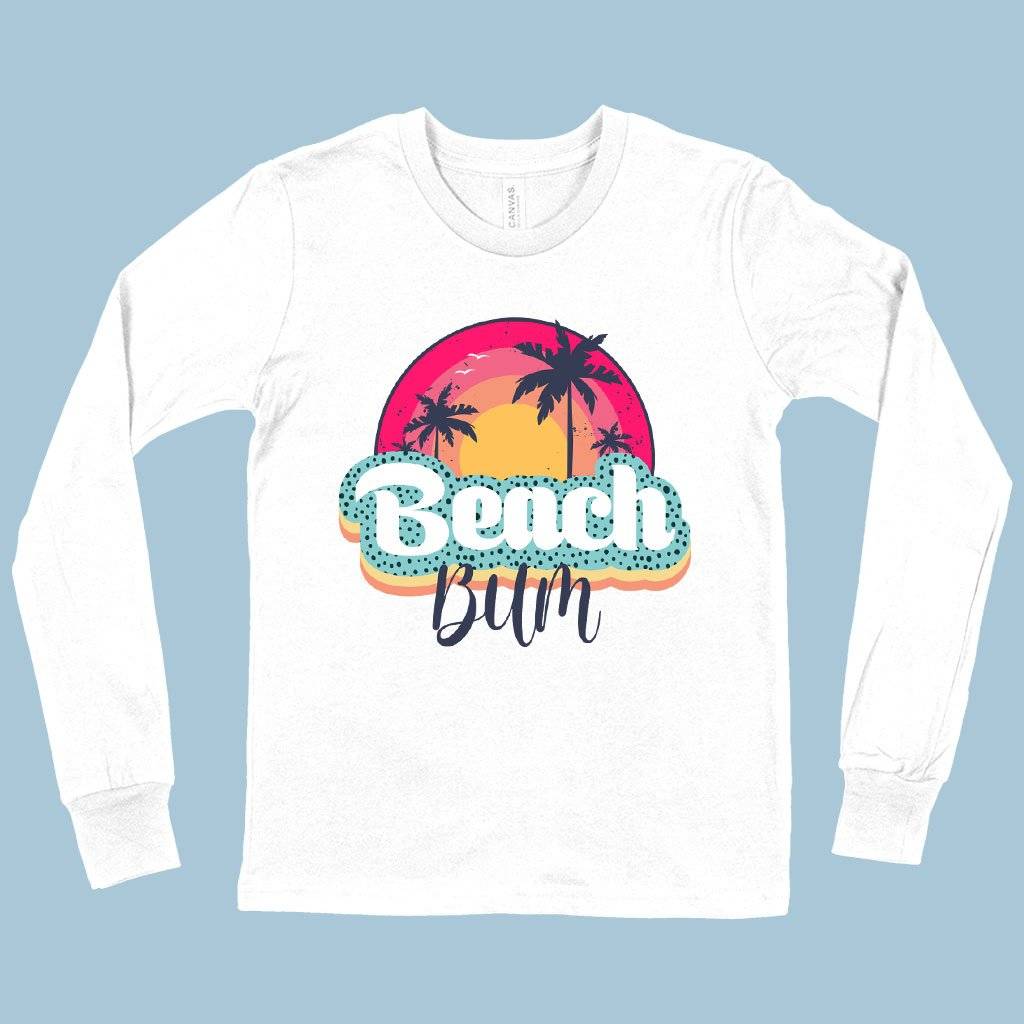 62667-073364.jpeg Kids' Beach Bum Long Sleeve T-Shirt - Beach Bum Clothes Kids & Baby Kids' Clothing Color : White|Heather Yellow Gold|Black