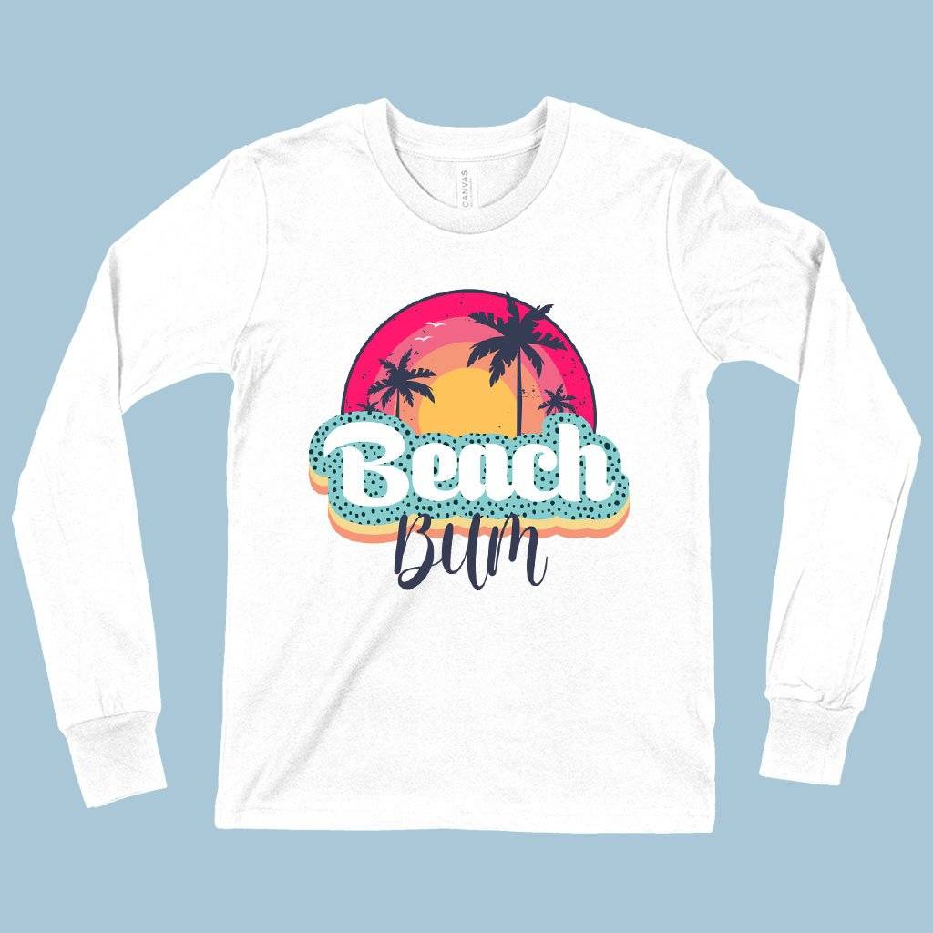 62667-7649ff.jpeg Kids' Beach Bum Long Sleeve T-Shirt - Beach Bum Clothes Kids & Baby Kids' Clothing Color : White|Heather Yellow Gold|Black