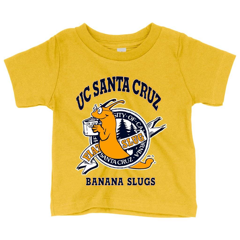 62803-655326.jpeg Baby UC Santa Cruz T-Shirt - Banana Slugs T-Shirt Baby Clothing Kids & Baby Color : Yellow|White|Athletic Heather