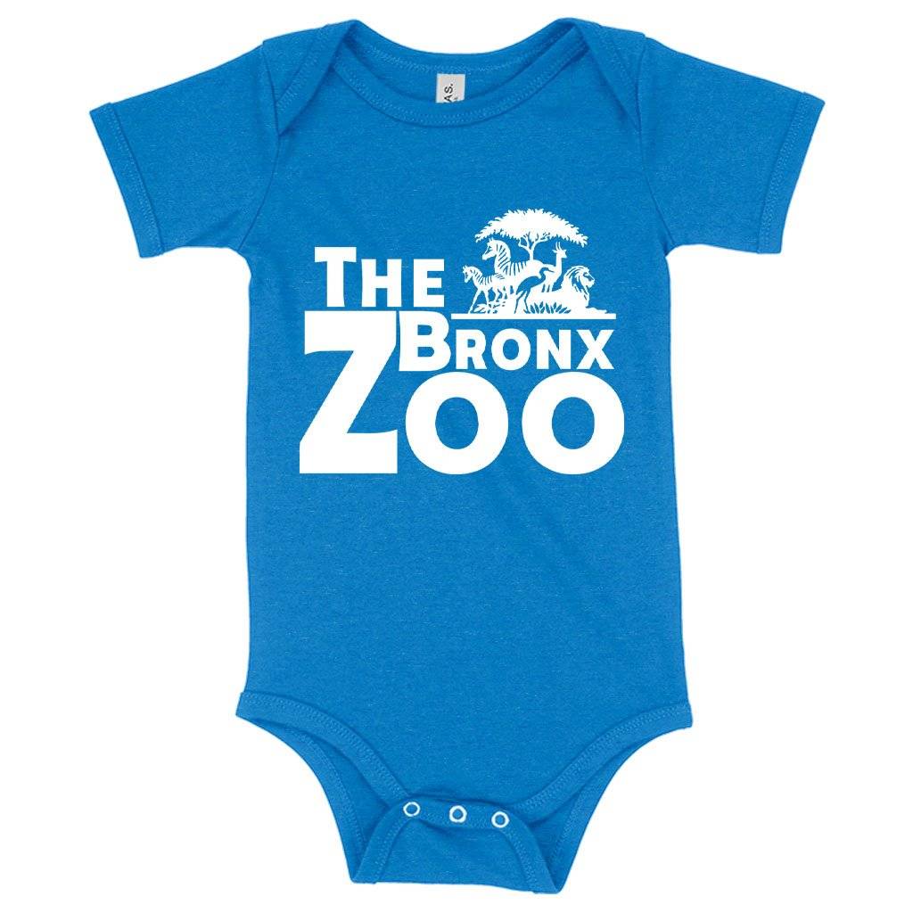 62921-0d73df.jpeg Baby Jersey The Bronx Zoo Onesie - Bronx Zoo Gift Baby Clothing Kids & Baby Color : White|Heather Columbia Blue|Asphalt