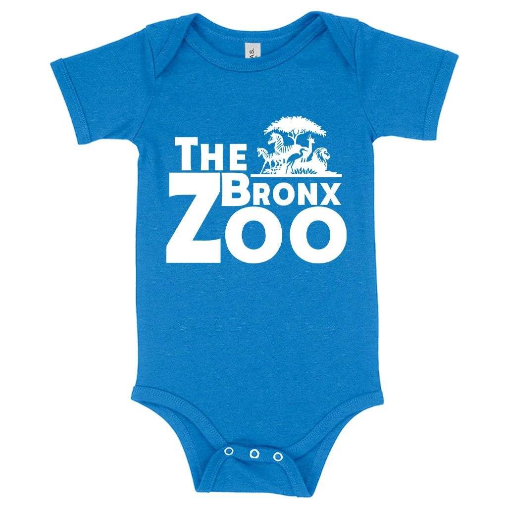 62921-7f25bd.jpeg Baby Jersey The Bronx Zoo Onesie - Bronx Zoo Gift Baby Clothing Kids & Baby Color : White|Heather Columbia Blue|Asphalt