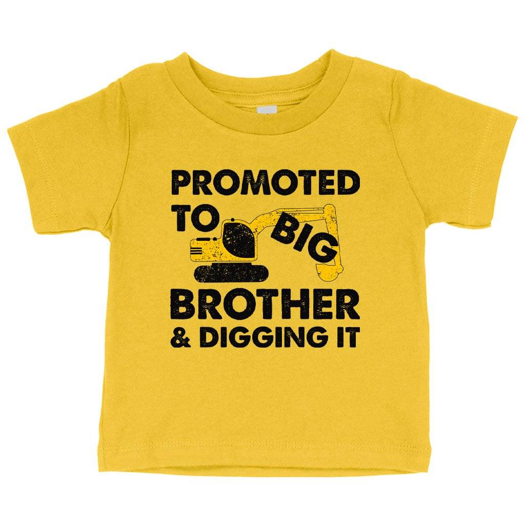 62925-74a1b7.jpeg Baby Promoted to Big Brother T-Shirt - Big Brother T-Shirt Announcement - Pregnancy Announcement T-Shirts Baby Clothing Kids & Baby Color : Athletic Heather|Yellow|Navy