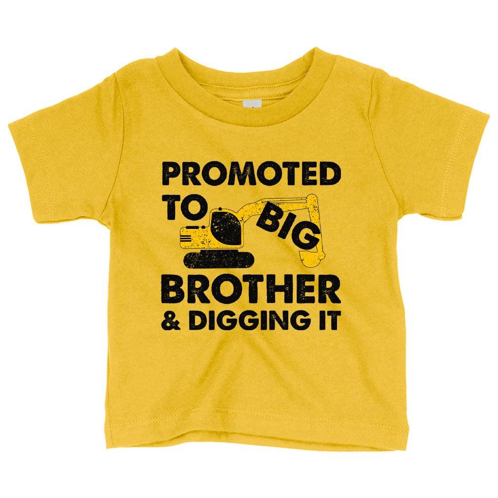 62925-ac6033.jpeg Baby Promoted to Big Brother T-Shirt - Big Brother T-Shirt Announcement - Pregnancy Announcement T-Shirts Baby Clothing Kids & Baby Color : Athletic Heather|Yellow|Navy
