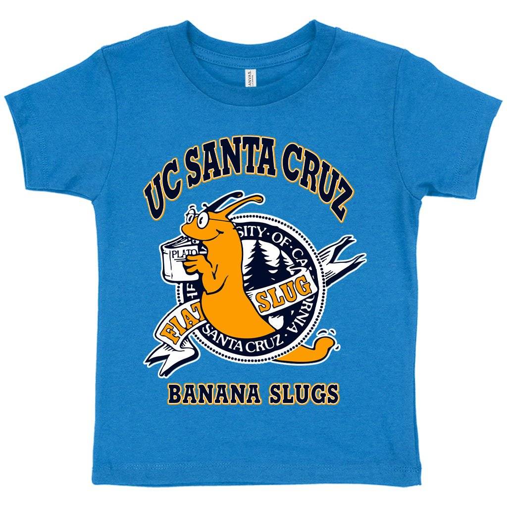 63022-83bda9.jpeg Toddler UC Santa Cruz T-Shirt - Banana Slugs T-Shirt Kids & Baby Toddler Clothing Color : Athletic Heather|Heather Yellow Gold|Heather Columbia Blue