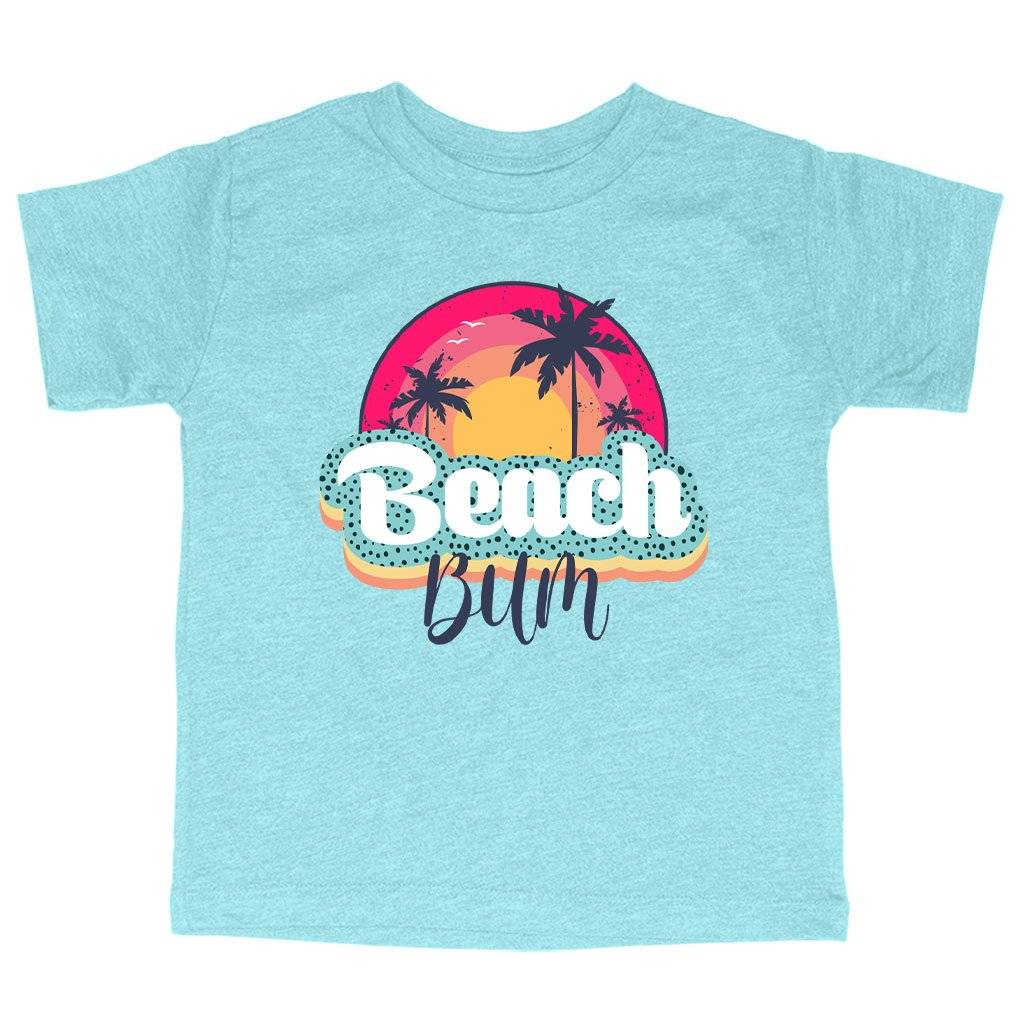 63024-c9c8b8.jpeg Triblend Toddler Beach Bum T-Shirt - Beach Bum Clothes Kids & Baby Toddler Clothing Color : Ice Blue Triblend|Peach Triblend|Olive Triblend