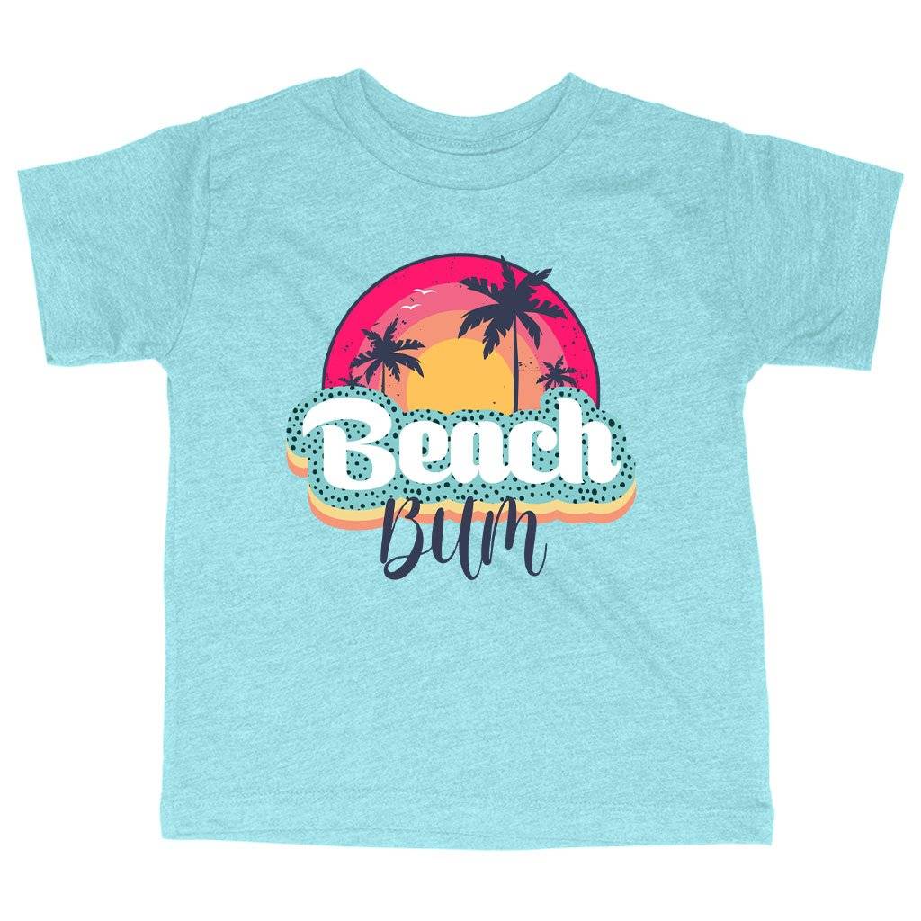 63024-feed1f.jpeg Triblend Toddler Beach Bum T-Shirt - Beach Bum Clothes Kids & Baby Toddler Clothing Color : Ice Blue Triblend|Peach Triblend|Olive Triblend
