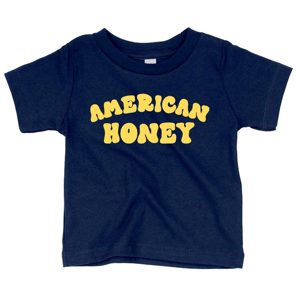63412-a61c78.jpeg Baby American Honey T-Shirt - Graphic Tee Shirt Baby Clothing Kids & Baby Color : Pink|Navy|Heather Columbia Blue