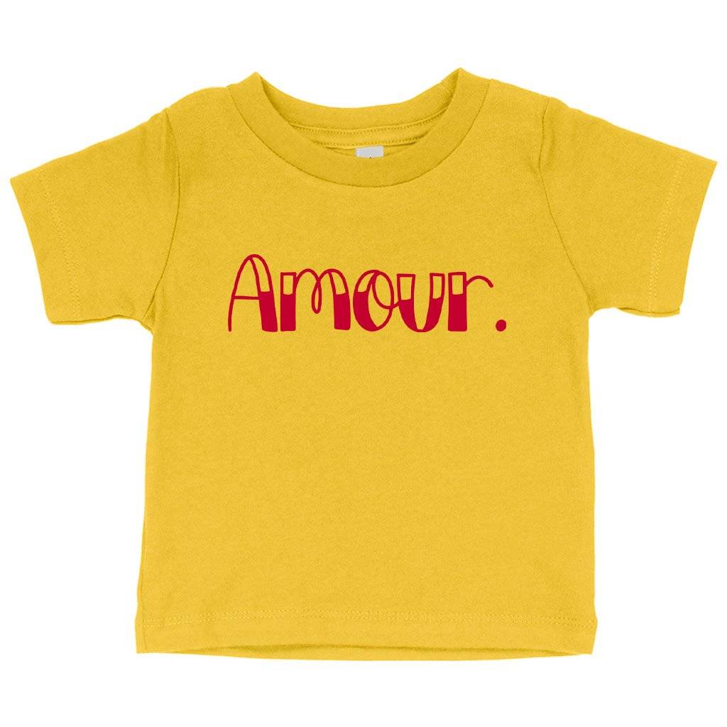 63414-5d9ed3.jpeg Baby Amour T-Shirt - Love T-Shirt Baby Clothing Kids & Baby Color : Yellow|White|Pink