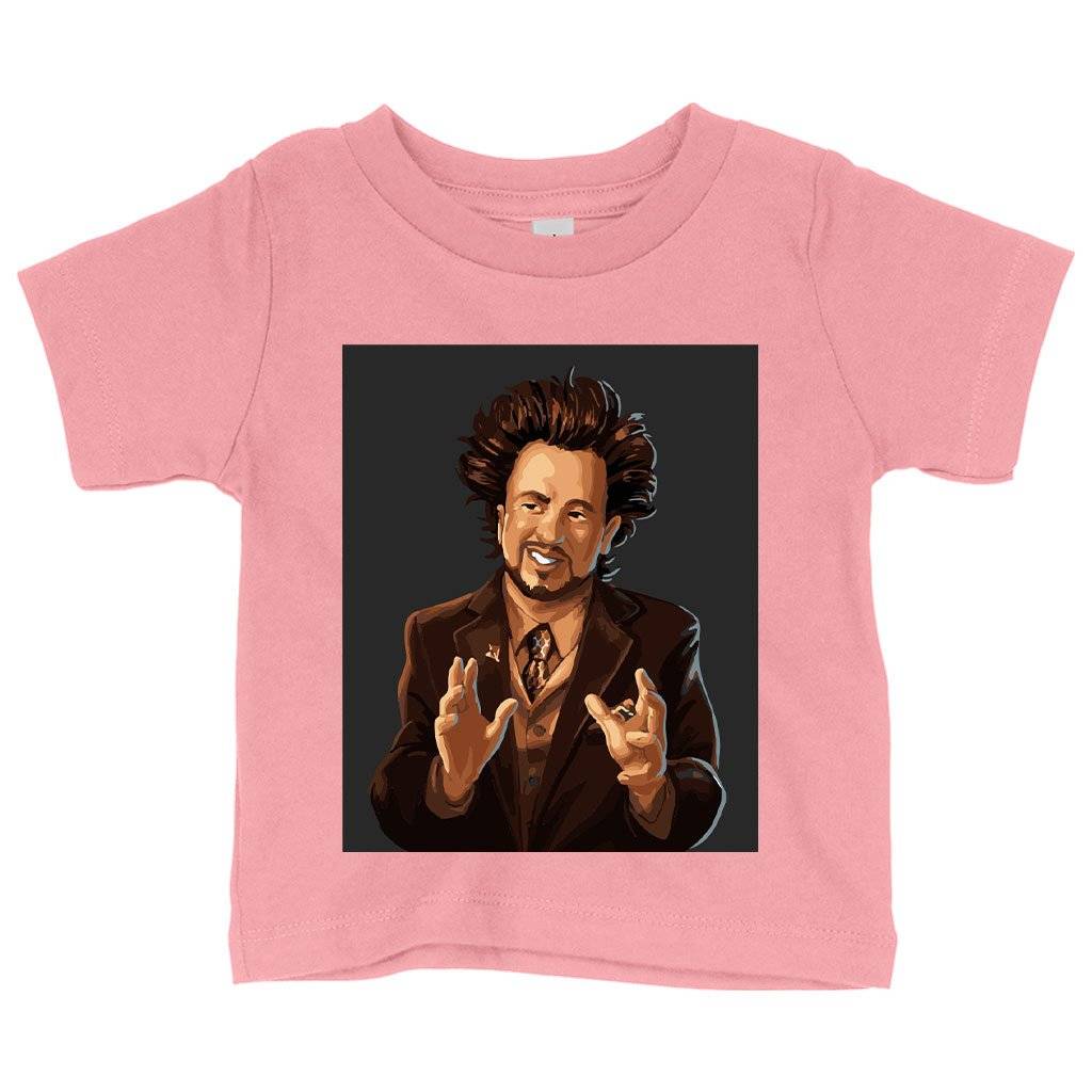 63415-8842c2.jpeg Baby Ancient Aliens Meme T-Shirt Baby Clothing Kids & Baby Color : White|Pink|Athletic Heather