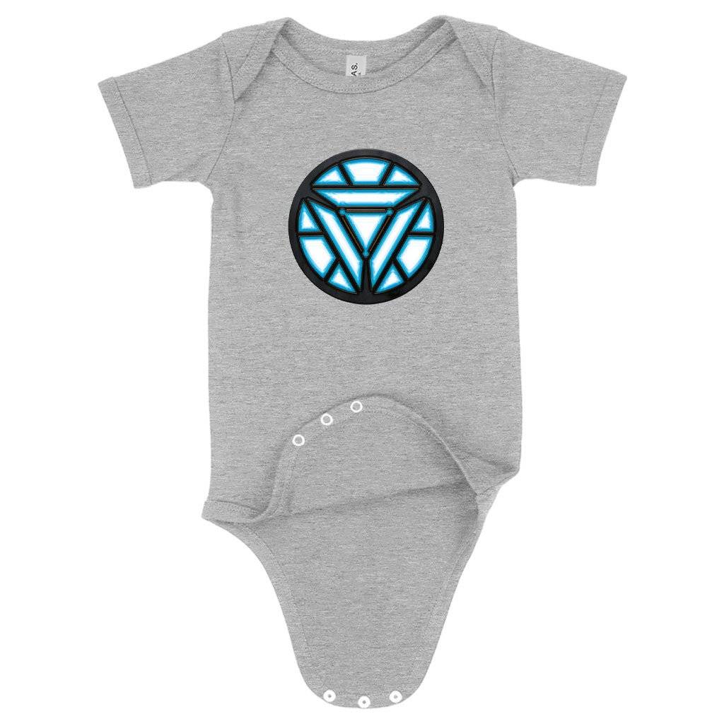 63419-062e65.jpeg Baby Arc Reactor Onesie Baby Clothing Kids & Baby Color : Mauve Triblend|Ice Blue Triblend|Gray Triblend
