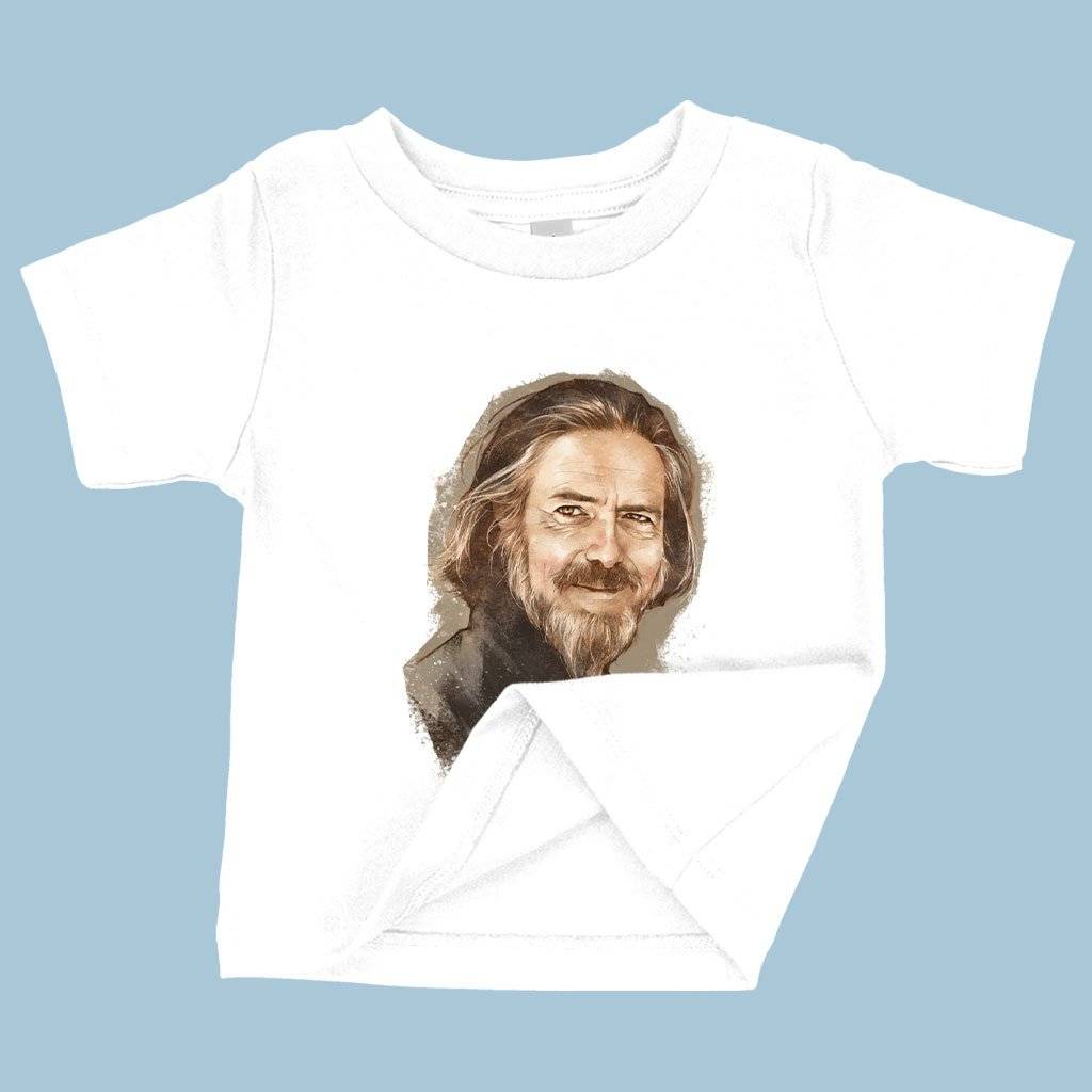 63427-ce9d9e.jpeg Baby Did You Forget to Dance T-Shirt - Alan Watts T-Shirt - Philosophers T-Shirt Baby Clothing Kids & Baby Color : White|Navy|Athletic Heather