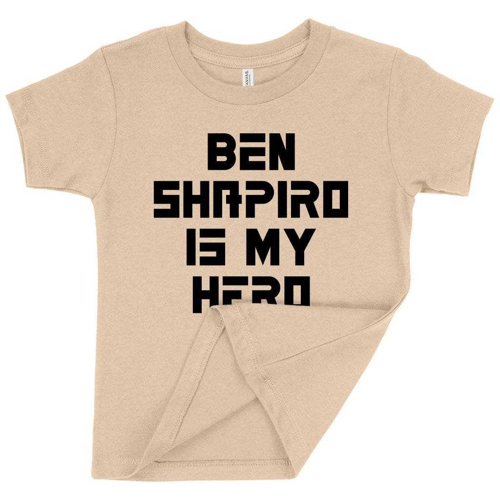 63505-31bf80.jpeg Toddler Ben Shapiro Is My Hero T-Shirt - Ben Shapiro T-Shirt - Ben Shapiro Merchandise Kids & Baby Toddler Clothing Color : Heather Red|Heather Dust|Heather Columbia Blue
