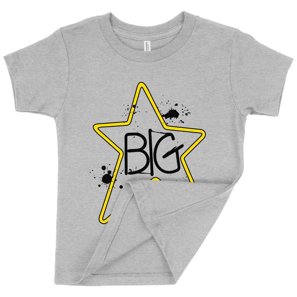 63516-8fcc64.jpeg Toddler Big Star T-Shirt - Big Star Vintage T-Shirt Kids & Baby Toddler Clothing Color : Athletic Heather|Heather Columbia Blue|Kelly