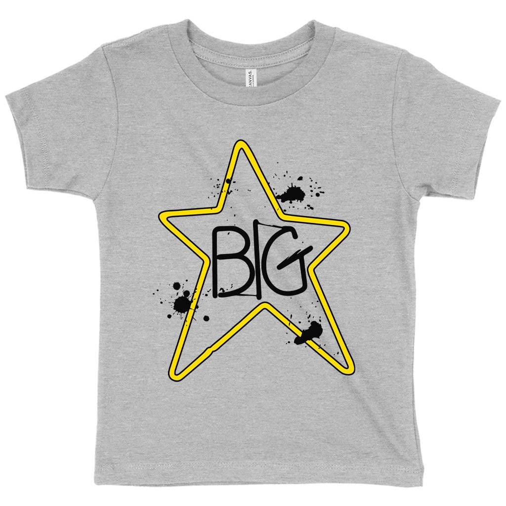 63516-d7d8e5.jpeg Toddler Big Star T-Shirt - Big Star Vintage T-Shirt Kids & Baby Toddler Clothing Color : Athletic Heather|Heather Columbia Blue|Kelly