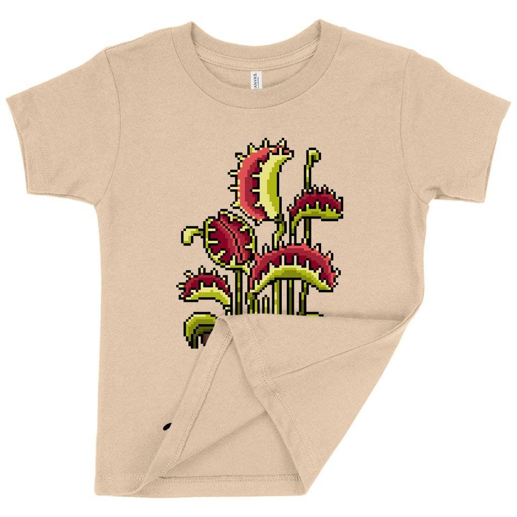 63520-48f55d.jpeg Toddler Bite Me T-Shirt - Venus Flytrap T-Shirt Kids & Baby Toddler Clothing Color : Heather Dust|Heather Columbia Blue|Heather Yellow Gold