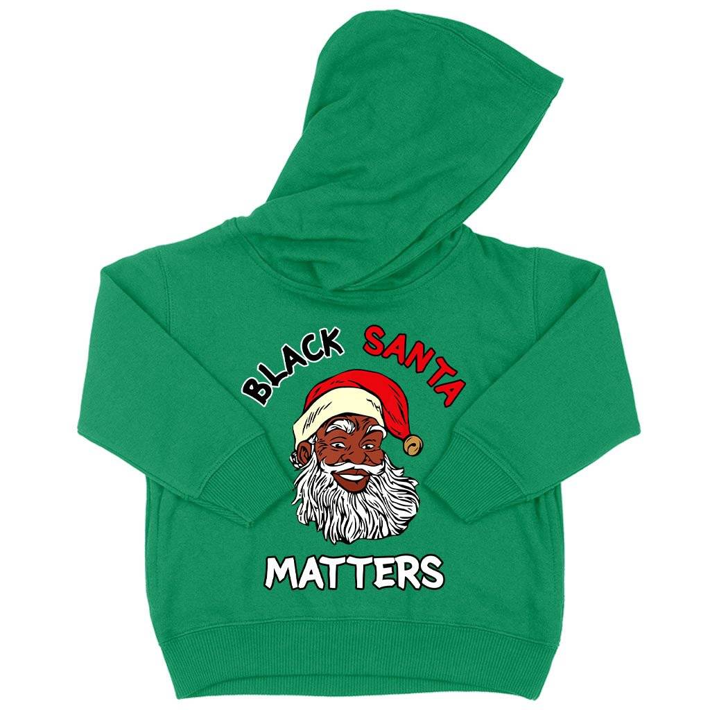 63521-b78301.jpeg Toddler Black Santa Matters Hoodie - Black Christmas Hoodies Kids & Baby Toddler Clothing Color : Turquoise|Kelly|Pink