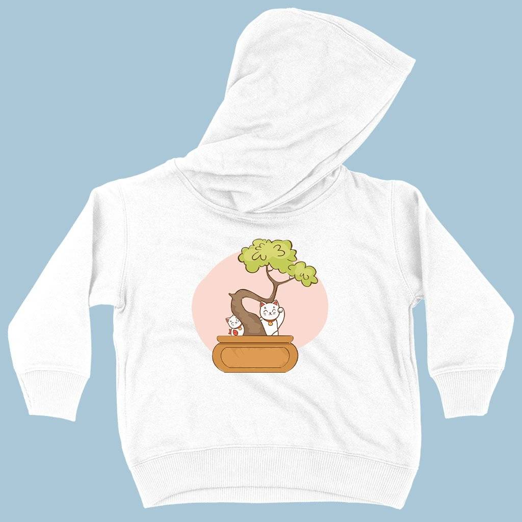 63525-d7c0eb.jpeg Toddler Bonsai Hoodie - Cat Hoodies Kids & Baby Toddler Clothing Color : Pink|White|Black