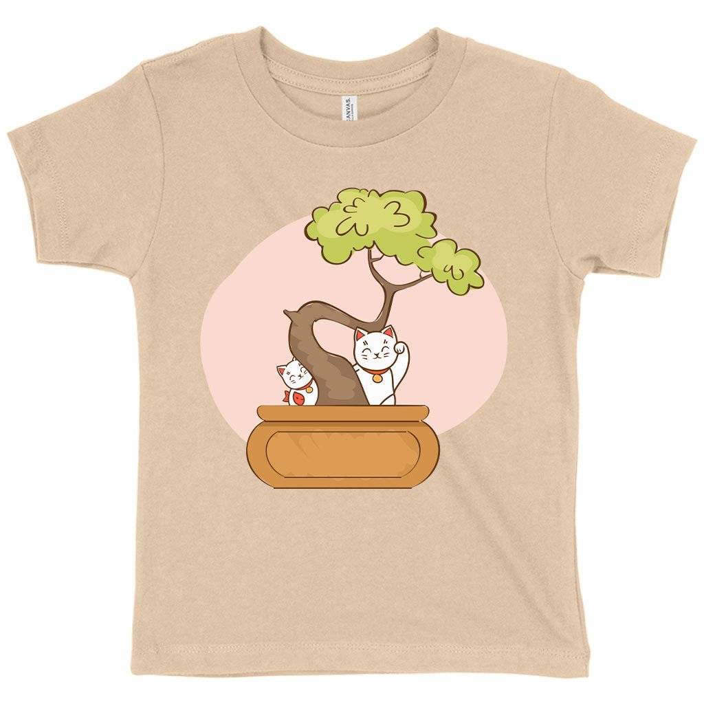 63528-57630c.jpeg Toddler Bonsai T-Shirt - Cat T-Shirts Kids & Baby Toddler Clothing Color : Athletic Heather|Heather Dust|Kelly