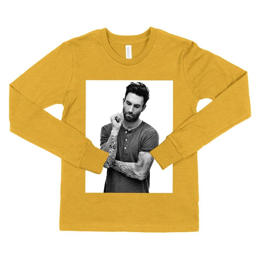Kids' Adam Levine Long Sleeve T-Shirt - Maroon 5 T-Shirt Kids & Baby Kids' Clothing Color : True Royal Blue|White|Heather Yellow Gold 