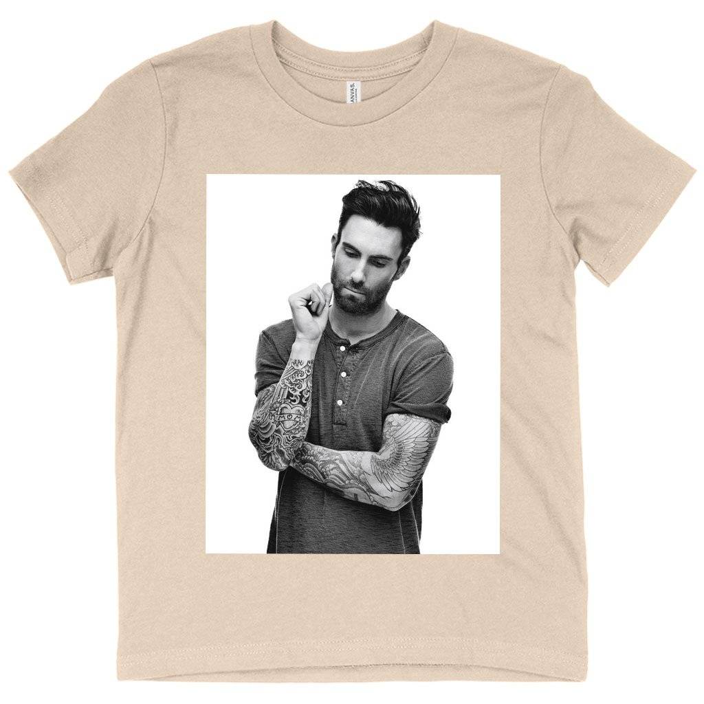 63915-9991bd.jpeg Kids' Adam Levine T-Shirt - Maroon 5 T-Shirt Kids & Baby Kids' Clothing Color : Black|White|Natural