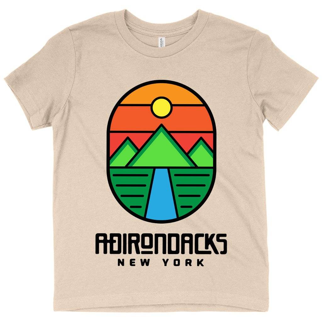 63918-061c73.jpeg Kids' Adirondack Mountains T-Shirt Kids & Baby Kids' Clothing Color : White|Natural|Pink