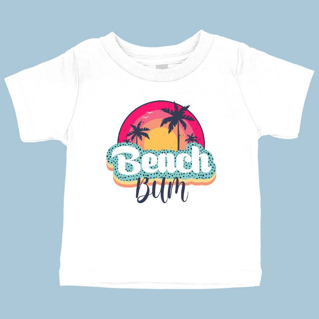 64010-7de65f.jpeg Baby Beach Bum T-Shirt - Beach Bum Clothes Baby Clothing Kids & Baby Color : White|Athletic Heather|Navy