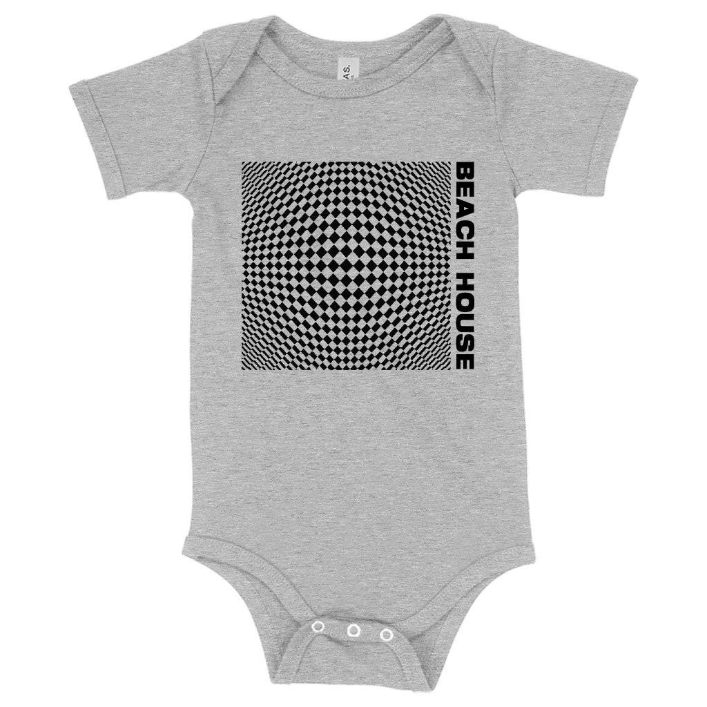 64015-57cd72.jpeg Baby Beach House Band Onesie - Beach House Merchandise Baby Clothing Kids & Baby Color : Gray Triblend|Peach Triblend|Ice Blue Triblend