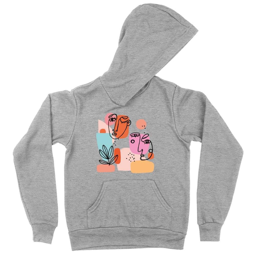 64489-d7afc9.jpeg Kids' Sponge Fleece Abstract Art Hoodie - Art Graphic Hoodies Kids & Baby Kids' Clothing Color : Athletic Heather|Black|Military Green