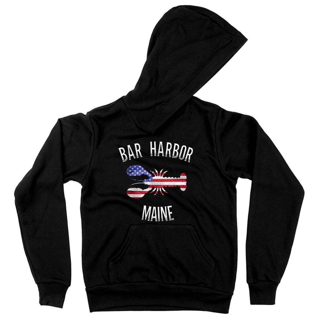 64638-4f91de.jpeg Kids' Sponge Fleece Bar Harbor Maine Hoodie - Bar Harbor Clothing Kids & Baby Kids' Clothing Color : Athletic Heather|Black|Military Green