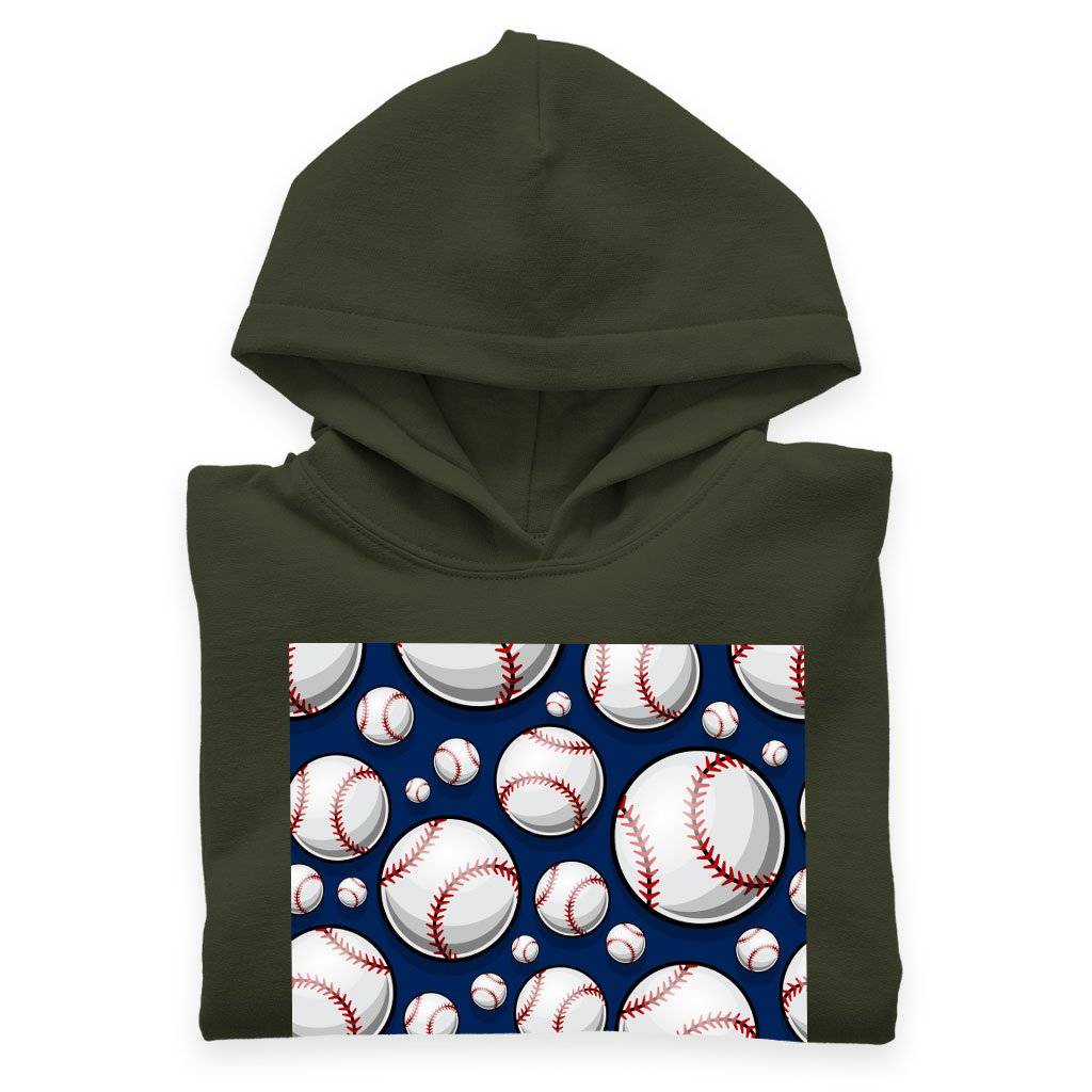 64639-9422c9.jpeg Kids' Sponge Fleece Baseball Graphic Hoodie - Printed Baseball Hoodies Kids & Baby Kids' Clothing Color : Dark Gray Heather|Athletic Heather|Military Green