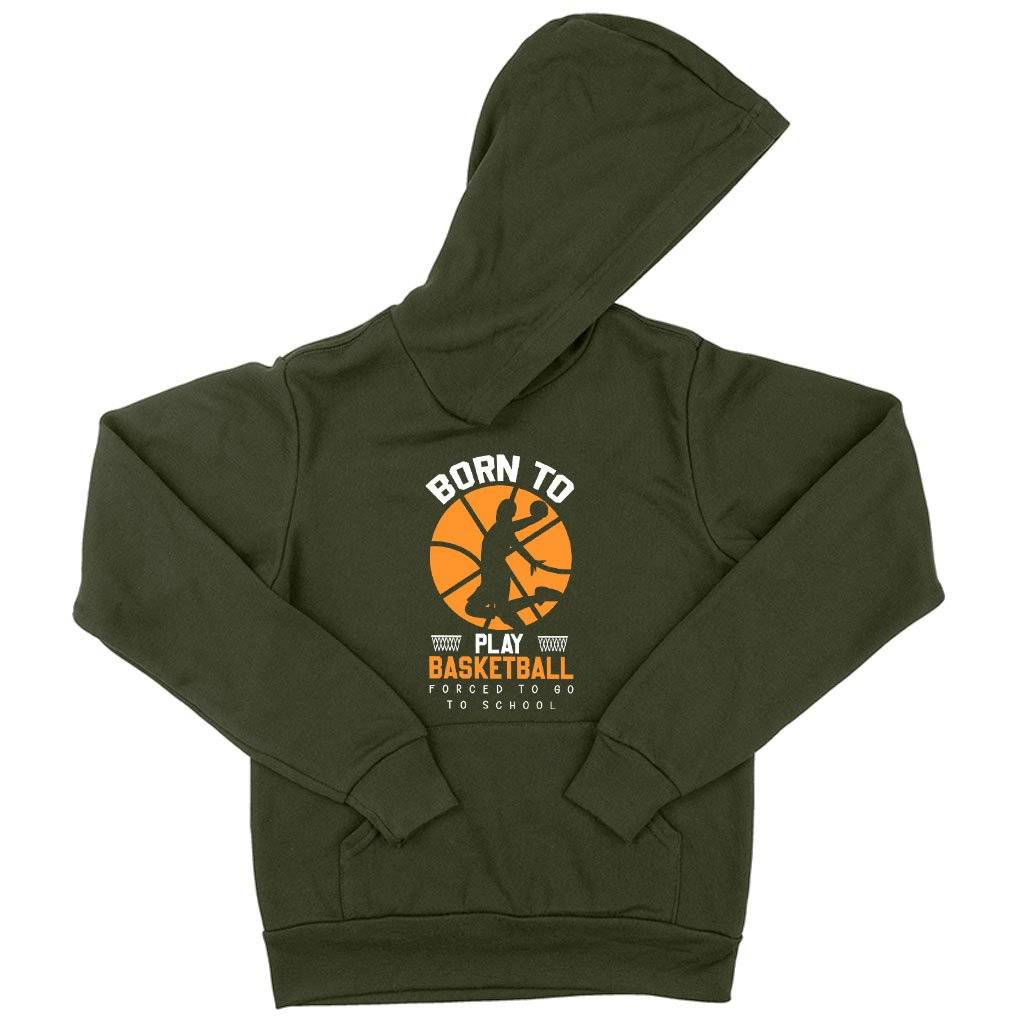 64643-55ed52.jpeg Kids' Sponge Fleece Born to Play Basketball Hoodie - Basketball Slogans for Hoodies - Basketball Hoodie Design Ideas Kids & Baby Kids' Clothing Color : Military Green|Black|Athletic Heather