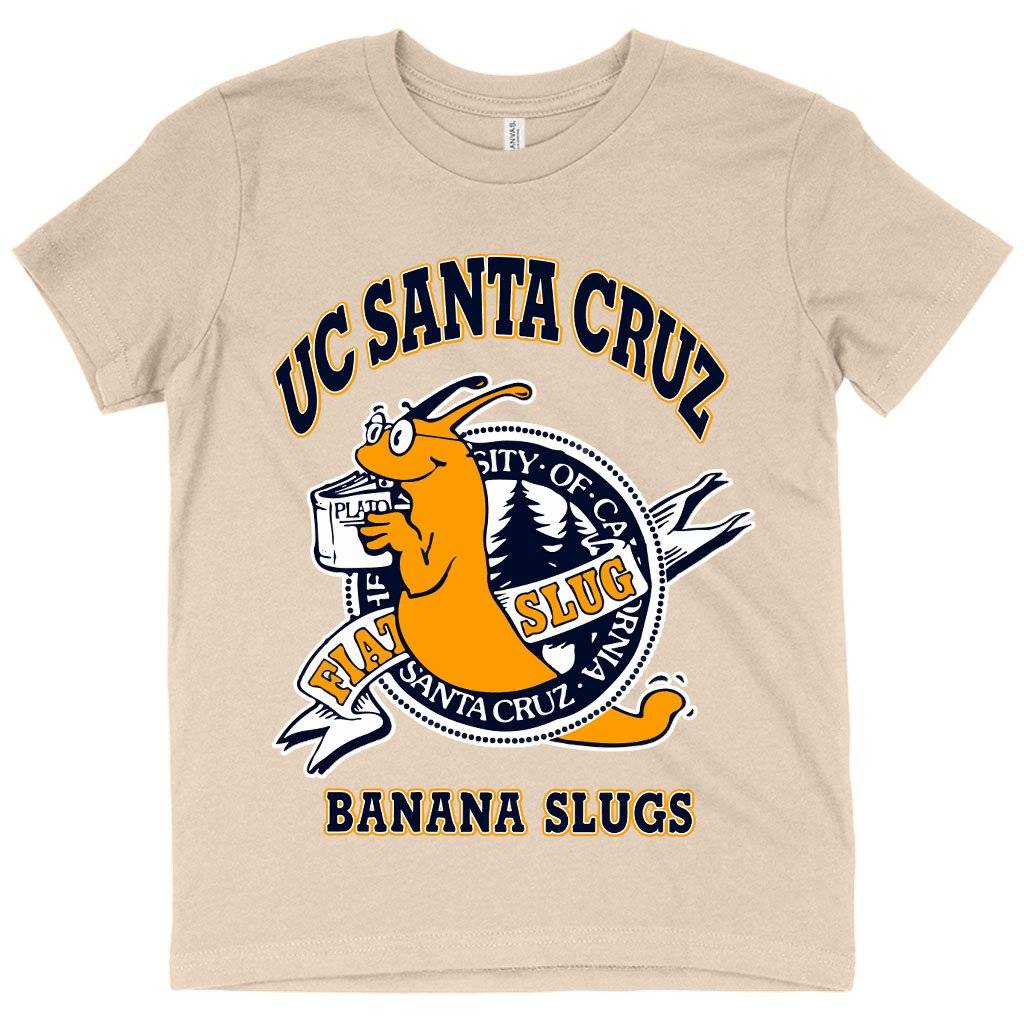 64650-0606e0.jpeg Kids' UC Santa Cruz T-Shirt - Banana Slugs T-Shirt Kids & Baby Kids' Clothing Color : White|Pink|Natural