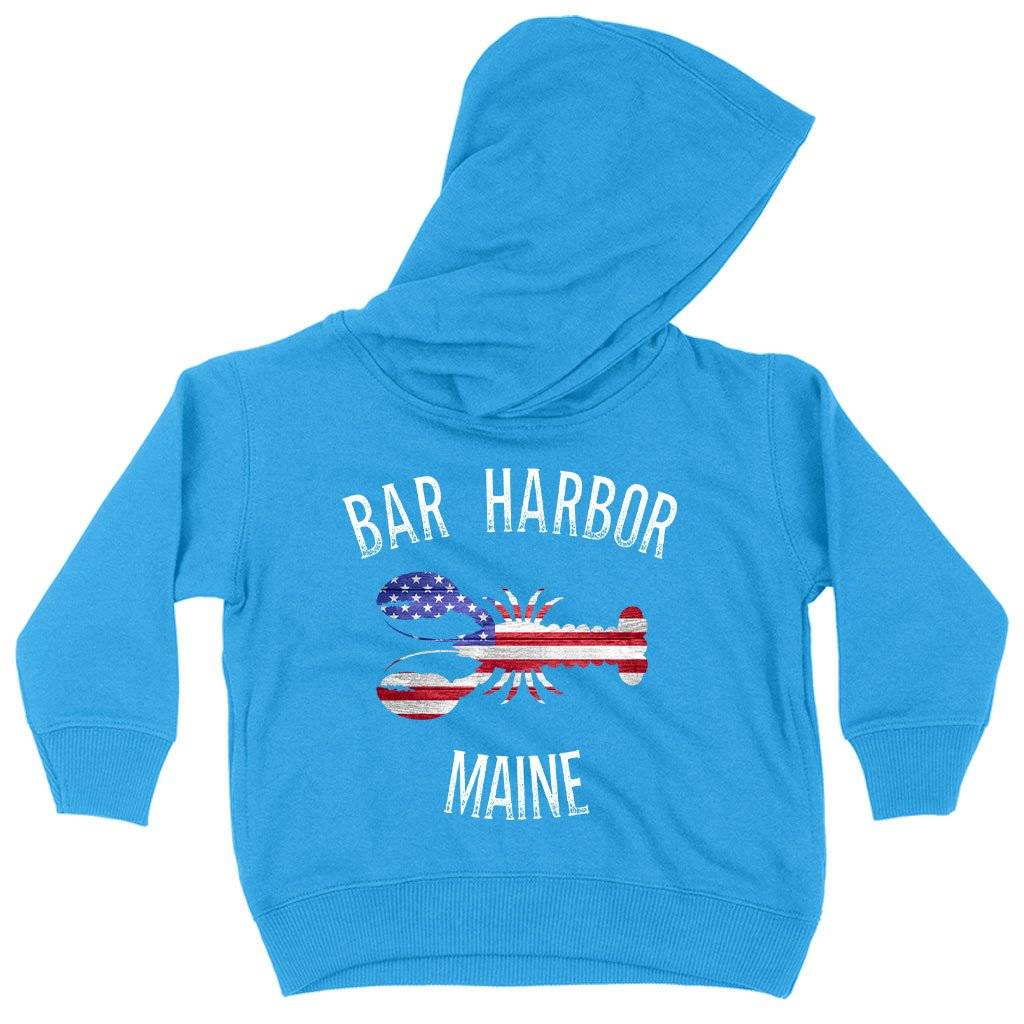 64686-895387.jpeg Toddler Bar Harbor Maine Hoodie - Bar Harbor Clothing Kids & Baby Toddler Clothing Color : White|Turquoise|Kelly