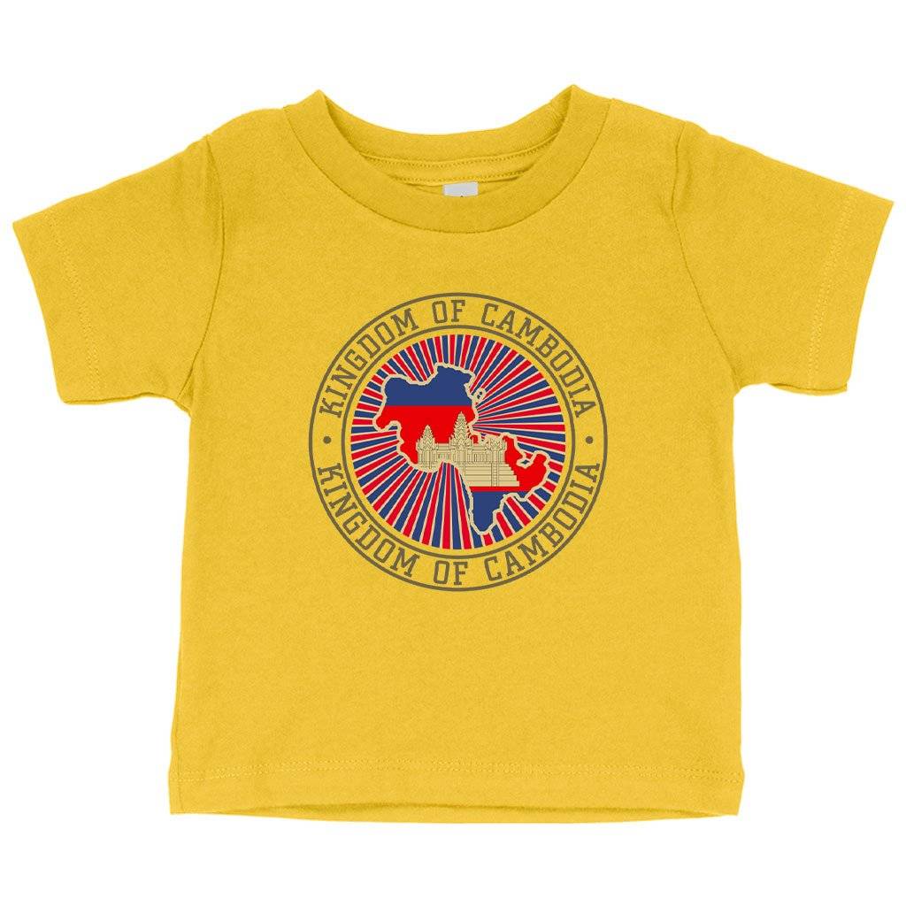 Baby Cambodia T-Shirt – Vintage T-Shirts Baby Clothing Kids & Baby Baby Cambodia T-Shirt - Vintage T-Shirts Baby Clothing Kids & Baby Color : White|Yellow|Navy